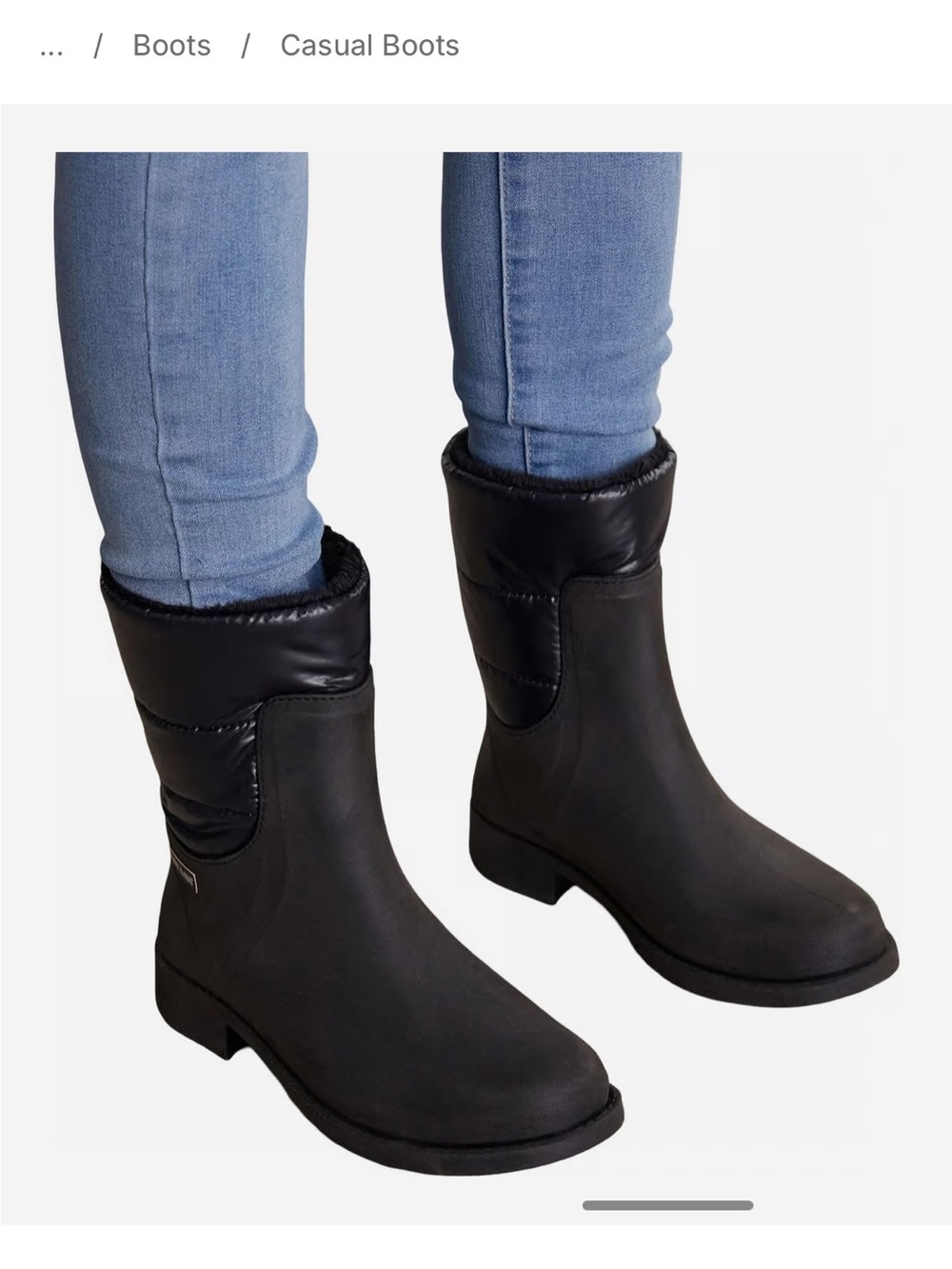 Matt & Nat Black Vegan Rain Boots